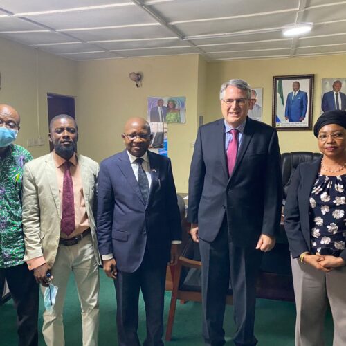 United States Ambassador Lauded Sierra Leone for Millennium Challenge Corporation (MCC) Compact at Water Resources Ministry.